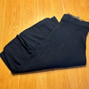 Banana Republic Dark Blue A-Line Skirt